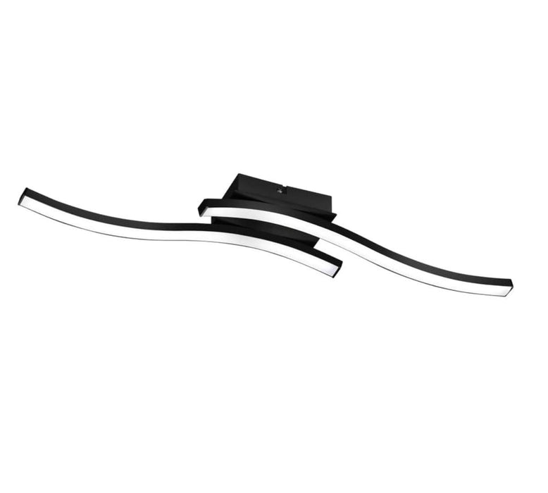 LED CEILING ROUTE 2X5W BLACK