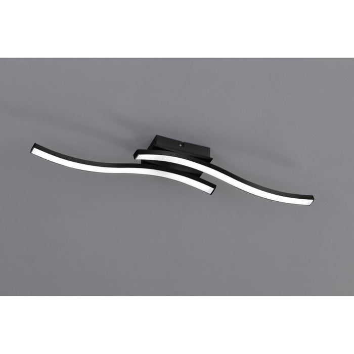 LED CEILING ROUTE 2X5W BLACK