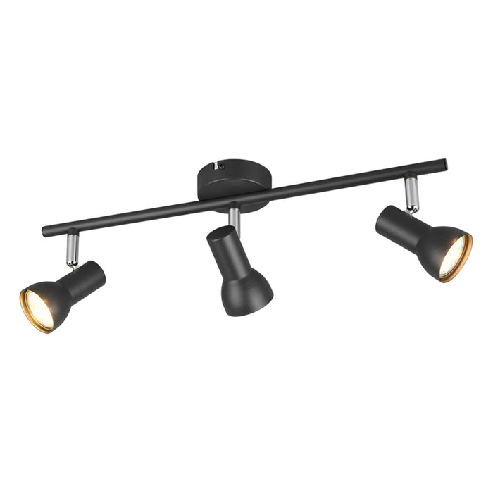 SPOT 3XGU10 BLACK REALITY CANTAR