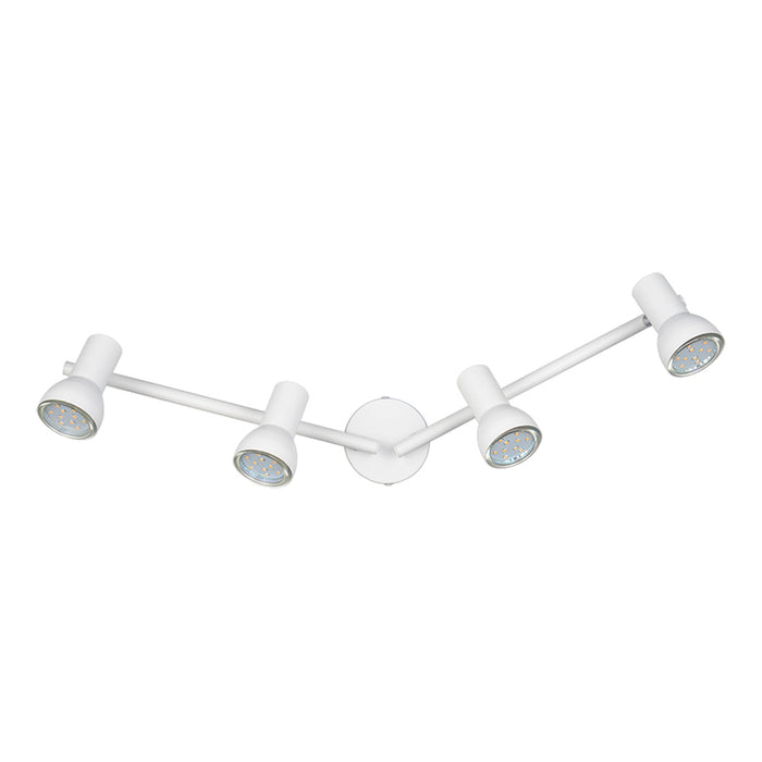 SPOT 4XGU10 WHITE REALITY CANTAR