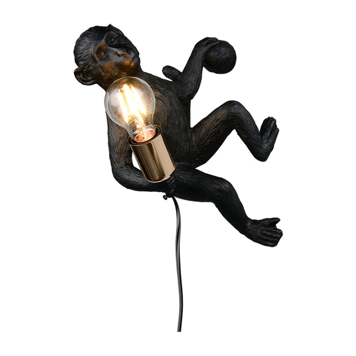 WALL LAMP E27 15W MONKEY REALITY LOUY
