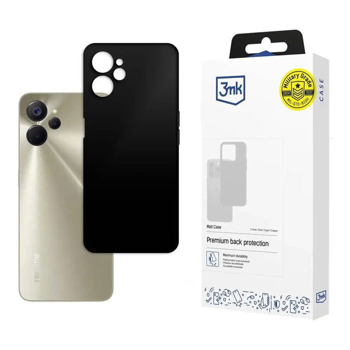 Realme 10 5G - 3mk Matt Case black - Cell phone cases and covers<<<HurtelXML