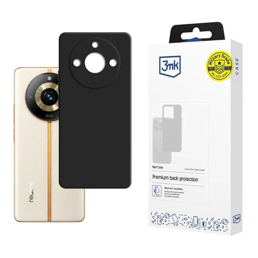 Realme 11 Pro / 11 Pro+ - 3mk Matt Case black - Cell phone cases and covers<<<HurtelXML