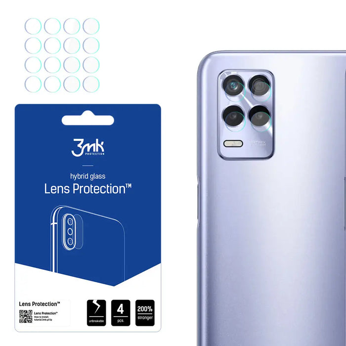 Realme 8s 5G - 3mk Lens Protection - Cell phone tempered glass<<<HurtelXML