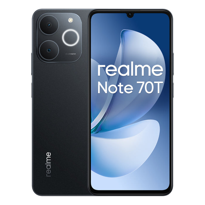 Smartphone Realme NOTE 70T 4 GB RAM 128 GB 6,74" Unisoc Black