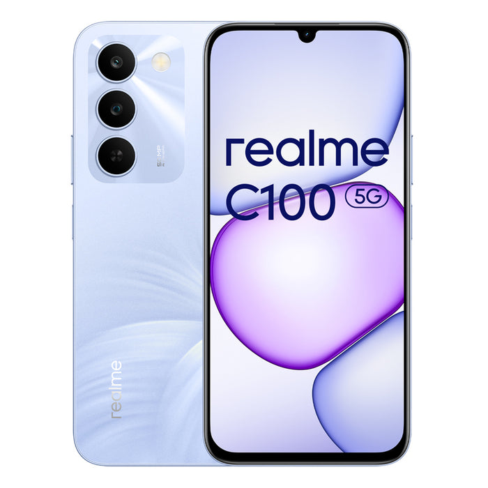 Smartphone GSM REALME C100 5G PURPLE 6.75 ", 128 GB, RAM 4 GB, 50 MP, 5G