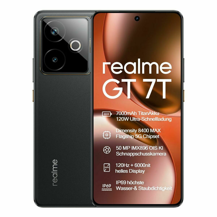Smartphone Realme 631002003275 6,8" Octa Core 12 GB RAM 256 GB Black