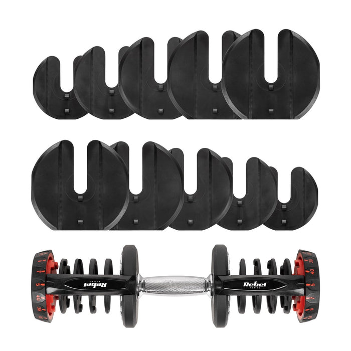 REBEL ACTIVE Hantel automat 40 kg