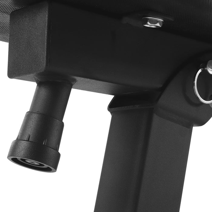 REBEL ACTIVE Adjustable straight training bench with stands