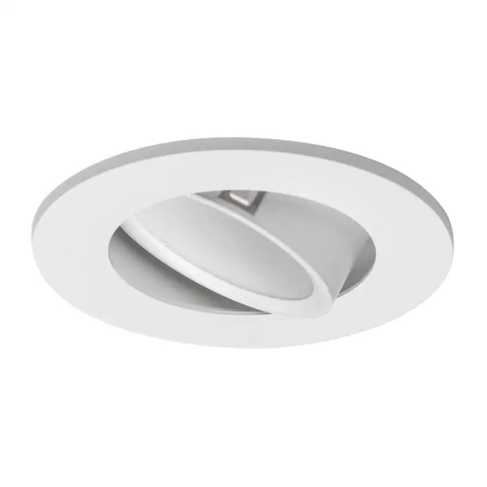 RECESSED MOON CIRCLE GU10 MOVABLE WHITE ULTRALUX PLVGU10 - Луни<<<Вътрешно