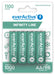 Rechargeable batteries everActive Ni-MH R6 AA 1100 mAh Infinity Line - 4 pieces - Rechargeable