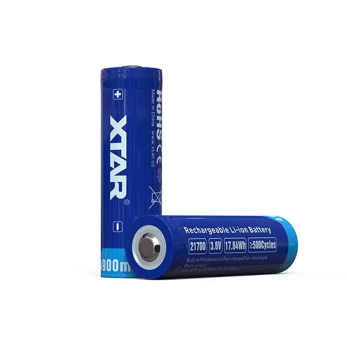 Rechargeable battery LiIon 21700 3.7V 4900mAh XTAR - Батерии<<<Батерии и зарядни у-ва<<<ValiAPI&&&Батерии<<<Батерии и