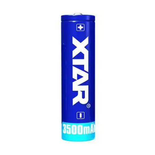 Rechargeable battery XTAR for flashlights 18650 with protection 3500mAh Li-ion - Батерии<<<Батерии и зарядни