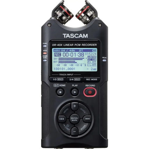 Recorder Tascam DR-40X Blue Black - Аудио рикордер<<<Електроника Звук<<<Компютри| Електроника<<<BigBuy&&&Portable
