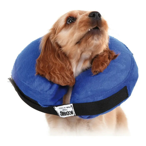 Recovery Collar for Dogs KVP Kong Cloud Blue Inflatable (25-33 cm) - Домашни Животни<<<Дом Градина<<<BigBuy&&&Здраве и