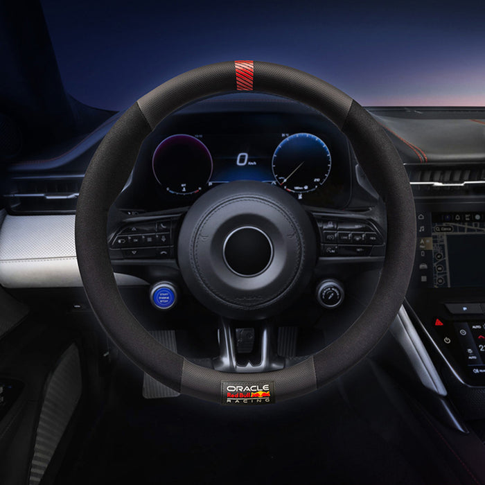 RED BULL STEERING WHEEL COVER