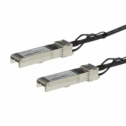 Red SFP + Cable Startech SFP10GPC5M Black 5 m - Компютър Кабели и адаптери<<<Компютри| Електроника<<<BigBuy&&&Мрежови