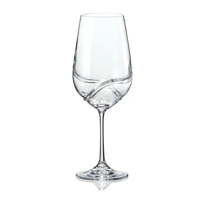 RED WINE GLASS 550ML 2PCS TURBULENCE BOHEMIA - Сервизи чаши и чинии<<<Домашни потреби<<<Кухня<<<Praktiker