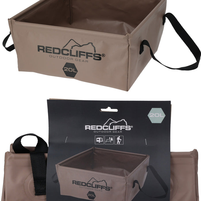 WATER CONTAINER SQUARE 20L REDCLIFFS OUTDOOR DW9000120