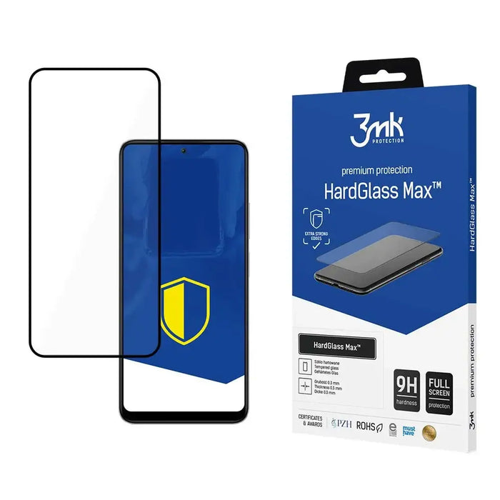 Redmi Note 12 5G - 3mk HardGlass Max™ - Cell phone tempered glass<<<HurtelXML