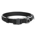 Reflective collar Dogness size L (Black) - Walking and transportation<<<Pets<<<InnproXML