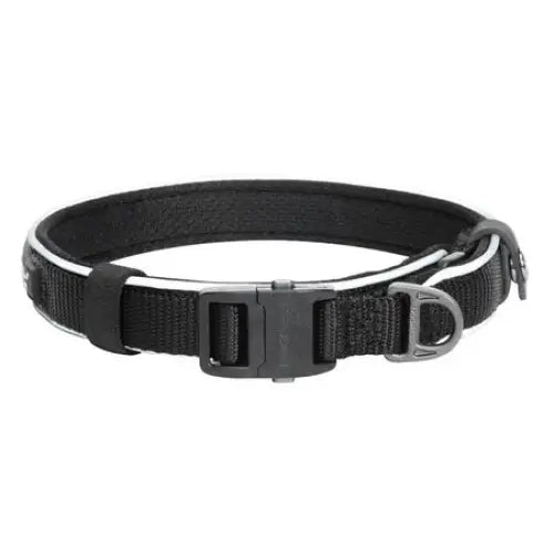 Reflective collar Dogness size L (Black) - Walking and transportation<<<Pets<<<InnproXML
