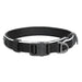 Reflective collar Dogness size M (Black) - Walking and transportation<<<Pets<<<InnproXML