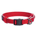 Reflective collar Dogness size S (Red) - Walking and transportation<<<Pets<<<InnproXML
