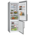 Refrigerator-freezer combination Bosch Series 4 KGN497ICT 440 l C Stainless steel - Freestanding refrigerator-freezers