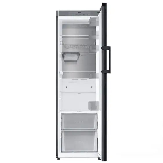 Refrigerator SAMSUNG RR39C76C322/EF 387 l SmartThings Energy All-around Cooling Clean Glass Black - Хладилници с една