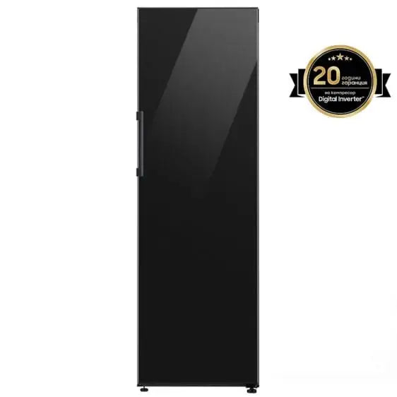 Refrigerator SAMSUNG RR39C76C322/EF 387 l SmartThings Energy All-around Cooling Clean Glass Black - Хладилници с една