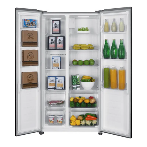Refrigerator Side-by-Side Daewoo CSMSBS1EBGVA2-EU 442 l E No Frost Black - SIDE BY SIDE<<<Хладилници<<<Домакински