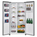 Refrigerator Side-by-Side Daewoo CSMSBS1ELVB3-EU 439 l E No Frost Inox - SIDE BY SIDE<<<Хладилници<<<Домакински