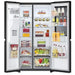 Refrigerator Side-by-Side LG GSGV80EPLD 635 l D No Frost Black - SIDE BY SIDE<<<Хладилници<<<Домакински