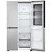 Refrigerator Side-by-Side LG GSVV80PYLL 655 l E No Frost Inox - SIDE BY SIDE<<<Хладилници<<<Домакински