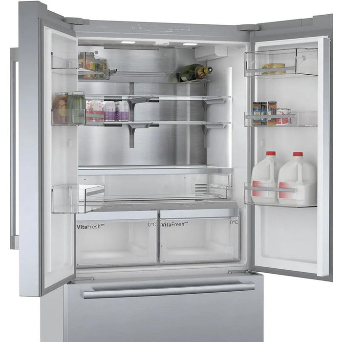 Refrigerator with freezer BOSCH KFF96PIEP - Хладилници с фризер<<<BOSCH хладилници<<<BOSCH<<<PolyComp&&&Хладилници с
