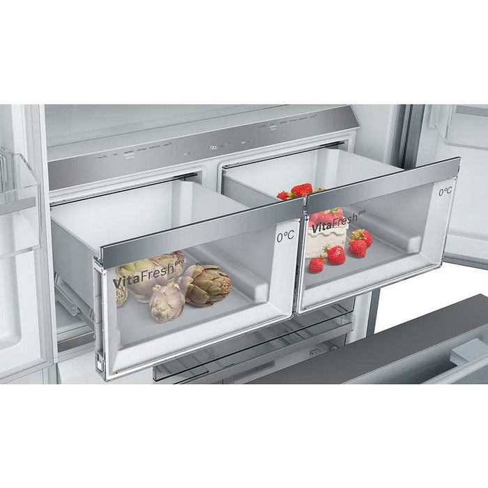 Refrigerator with freezer BOSCH KFF96PIEP - Хладилници с фризер<<<BOSCH хладилници<<<BOSCH<<<PolyComp&&&Хладилници с
