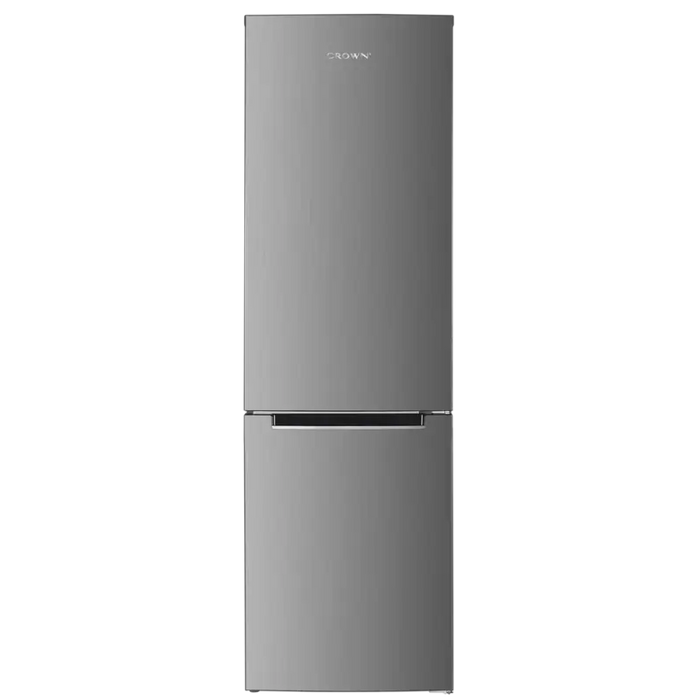 Refrigerator with freezer Crown CBN265EIX 253 l E No Frost Stainless steel - Хладилници с