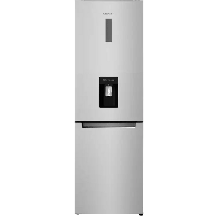 Refrigerator with freezer Crown CBN444DIX/DIS 320 l E No Frost Stainless steel - Хладилници с