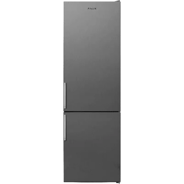 Refrigerator with freezer Finlux FXCA 28902NS NFE 270 l E No Frost Stainless steel - Хладилници с