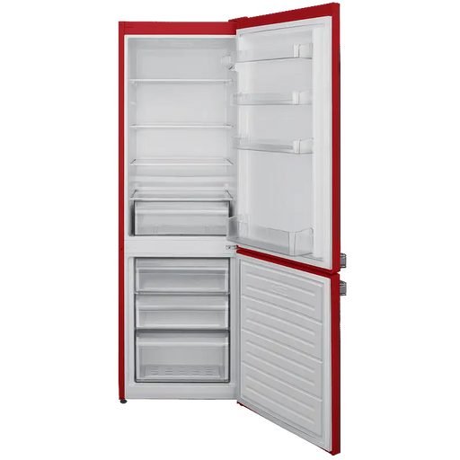Refrigerator with freezer Finlux FXCA 31310 REE RETRO 268 l E Static Red - Хладилници с