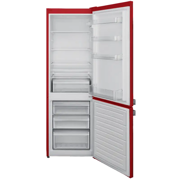 Refrigerator with freezer Finlux FXCA 31310 REE RETRO 268 l E Static Red - Хладилници с