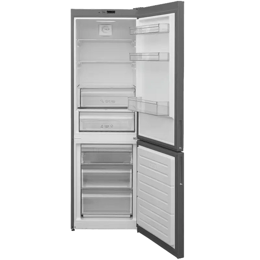 Refrigerator with freezer Finlux FXCA 3740CE IX 341 l E Stainless steel Static - Хладилници с