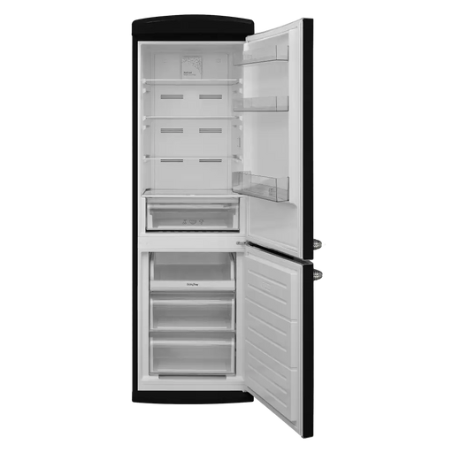 Refrigerator with freezer Finlux FXCARE 373030 BLE BLACK 331 l E No Frost Black - Хладилници с