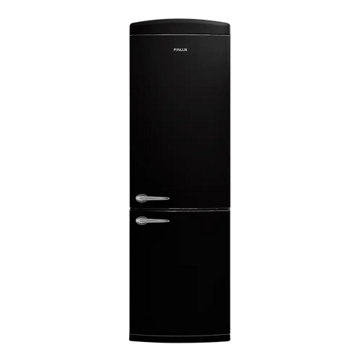 Refrigerator with freezer Finlux FXCARE 373030 BLE BLACK 331 l E No Frost Black - Хладилници с