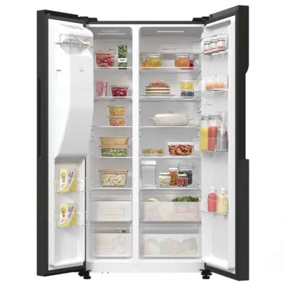 Refrigerator with freezer GORENJE Side by Side NRR9185ESBXL 566 l NoFrost Plus 178.6 cm - Хладилници Side