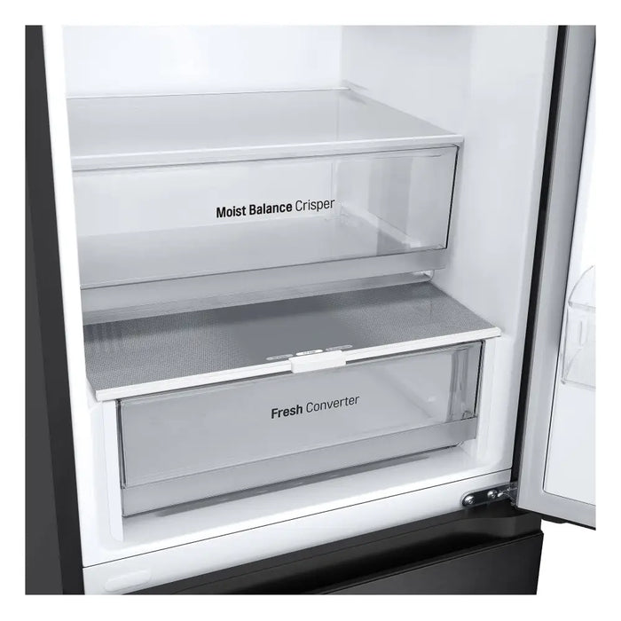 Refrigerator with freezer LG GBF3102EEV*** 343 l E No Frost Black stainless steel - Хладилници с