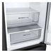 Refrigerator with freezer LG GBF3102EEV*** 343 l E No Frost Black stainless steel - Хладилници с