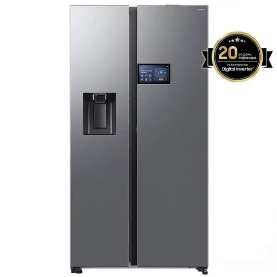 Refrigerator with freezer SAMSUNG Side-by-Side RS90F65EDTEO 621 l Auto Open Door 174.4 cm - Хладилници Side