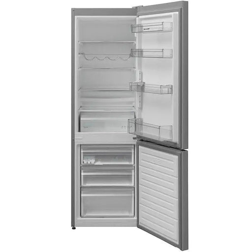 Refrigerator with freezer Sharp SJ-FBB04DTXLE 268 l E Stainless steel Static - Хладилници с